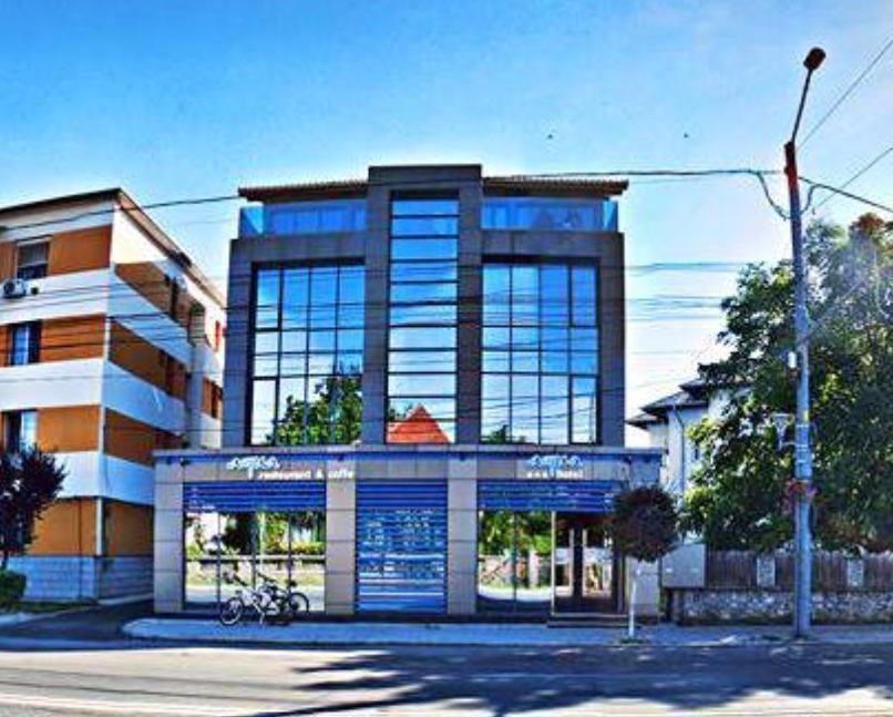 Hotel Aqua Târgu Jiu Buitenkant foto